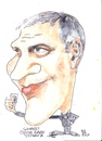 Cartoon: Coffee break (small) by jjjerk tagged clooney,george,batman,cartoon,coffee,american,film,star,movie,caricature