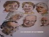 Cartoon: Coolock Library Art Group (small) by jjjerk tagged coolock,library,art,group,blue,ireland,irish,glasses,cartoon,caricature