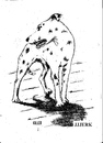Cartoon: Killer (small) by jjjerk tagged killer bergins quest dalmation dog spots ireland cartoon