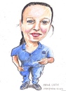 Cartoon: Marina (small) by jjjerk tagged marina darndale dublin spanish ireland cartoon caricature blue spain