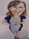 Cartoon: Maura Derrane (small) by jjjerk tagged maura,derrane,irish,ireland,cartoon,caricature,rte,television,announcer