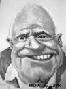 Cartoon: Michael (small) by jjjerk tagged micheal cartoon caricature portrait famous people smile irish ireland