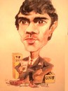 Cartoon: Q new (small) by jjjerk tagged ben wishaw actor james bond cartoon famous film movie grey hair caracteture