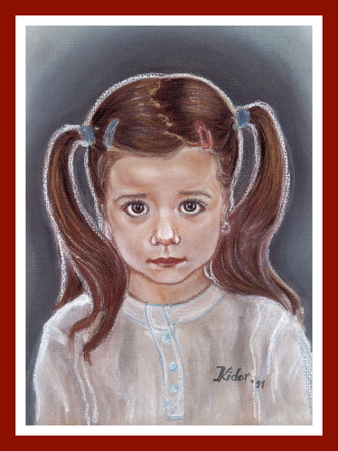 Cartoon: Ana (medium) by Kidor tagged child,kidor