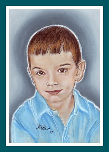 Cartoon: Andrei C (medium) by Kidor tagged child,kidor