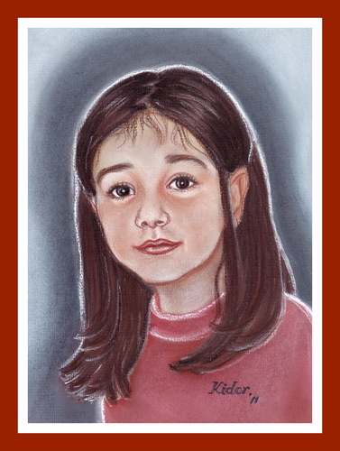 Cartoon: Claudia (medium) by Kidor tagged child,kidor