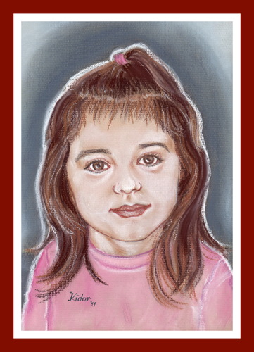 Cartoon: Elena (medium) by Kidor tagged child,kidor