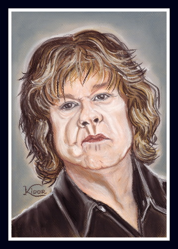 Cartoon: RIP Gary Moore ! (medium) by Kidor tagged iralia,kidor,moore,gary