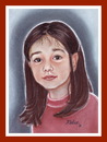 Cartoon: Claudia (small) by Kidor tagged child kidor