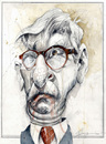 Cartoon: thilo sarrazin (small) by Hoppmann tagged politiker,deutscher,spd,bundesbank,berlin,immigration,provokateur