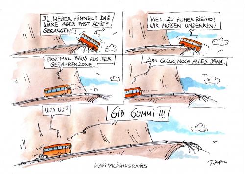 Cartoon: no title (medium) by plassmann tagged wirtschaft,krise,kapitalismus