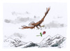 Cartoon: aux alpes (small) by plassmann tagged flugzeugunglück,luftfahrt