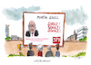 Cartoon: martin schulz (small) by plassmann tagged spd,martinschulz,kanzlerkandidat,wahlen,koalition