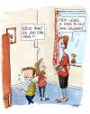 Cartoon: no title (small) by plassmann tagged emancipation,kids,women,work