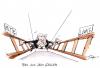 Cartoon: raus aus dem keller (small) by plassmann tagged steinmeier