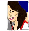 Cartoon: retrato (small) by PAULO HSERRALVO tagged larissa