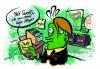 Cartoon: Single (small) by moritz stetter tagged sweetie,single,plattenladen