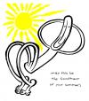 Cartoon: summer (small) by moritz stetter tagged summer