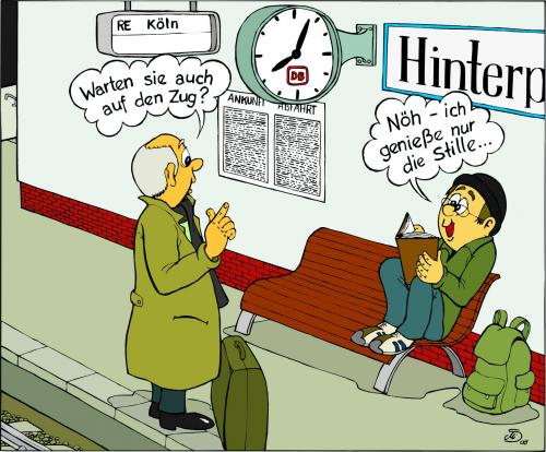 Cartoon: Die Bahn (medium) by MiS09 tagged die,bahn,macht,mobil,servicewüste,db