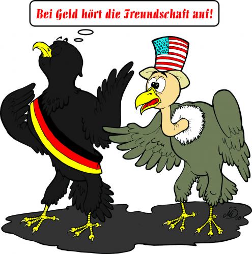 Cartoon: Partner in der Krise (medium) by MiS09 tagged steuerzahler,finanzkrise,krise,geld,globalisierung