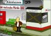 Cartoon: Die Bahn (small) by MiS09 tagged db,reisen,service
