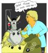 Cartoon: Merkels Konjunkturpakete (small) by MiS09 tagged staatshilfen,konjunkturpaket,autoindustrie,opel,krise,merkel