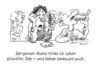 Cartoon: Eiskaltes Bier (small) by Michael Becker tagged bier,kneipe,betrinken,besoffen,trinken,saufen,bedauern,trost,karikaturen