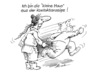 Cartoon: Kontaktanzeige (small) by Michael Becker tagged kontaktanzeige,annonce,maus,tiger,kater,treffen,flucht,schrecken