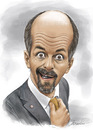 Cartoon: Stromberg (small) by Michael Becker tagged stromberg,christoph,maria,karikatur,portrait,michael,becker,micbec