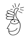 Cartoon: Positive. (small) by Ponciano tagged positive,cartoon