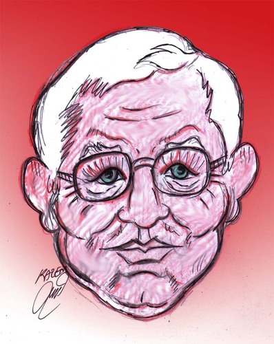 Cartoon: Sir Alex Ferguson (medium) by Hossein Kazem tagged sir,alex,ferguson