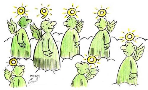 Cartoon: special soul (medium) by Hossein Kazem tagged special,soul