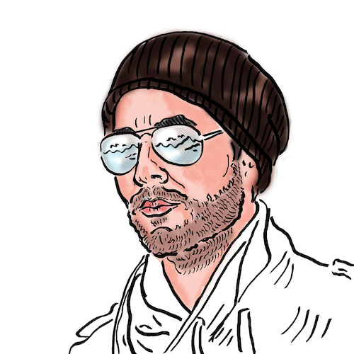 Cartoon: Enrique Iglesias (medium) by Hossein Kazem tagged enrique,iglesias