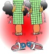 Cartoon: 911 .....2013 (small) by Hossein Kazem tagged 911