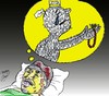 Cartoon: ali daee (small) by Hossein Kazem tagged ali,daee