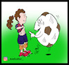 Cartoon: arat hosseini (small) by Hossein Kazem tagged arat,messi