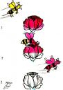 Cartoon: bee (small) by Hossein Kazem tagged bee