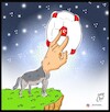 Cartoon: boz kurt (small) by Hossein Kazem tagged boz,kurt