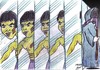 Cartoon: bruce lee (small) by Hossein Kazem tagged bruce,lee