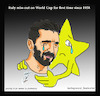 Cartoon: buffon (small) by Hossein Kazem tagged buffon