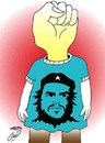 Cartoon: che (small) by Hossein Kazem tagged che