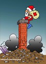 Cartoon: christmas cartoon (small) by Hossein Kazem tagged christmas,cartoon