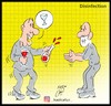 Cartoon: Disinfection (small) by Hossein Kazem tagged disinfection