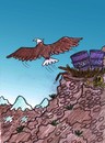Cartoon: eagle and oil (small) by Hossein Kazem tagged eagle,and,oil