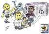 Cartoon: germany 4 england 1 (small) by Hossein Kazem tagged germany england