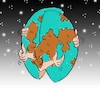 Cartoon: global peace (small) by Hossein Kazem tagged global,peace