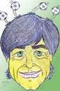 Cartoon: Joachim Low (small) by Hossein Kazem tagged joachim,low