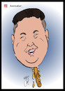 Cartoon: kim (small) by Hossein Kazem tagged kim