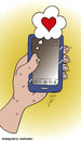 Cartoon: like me (small) by Hossein Kazem tagged like,me