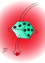 Cartoon: luckless (small) by Hossein Kazem tagged luckless
